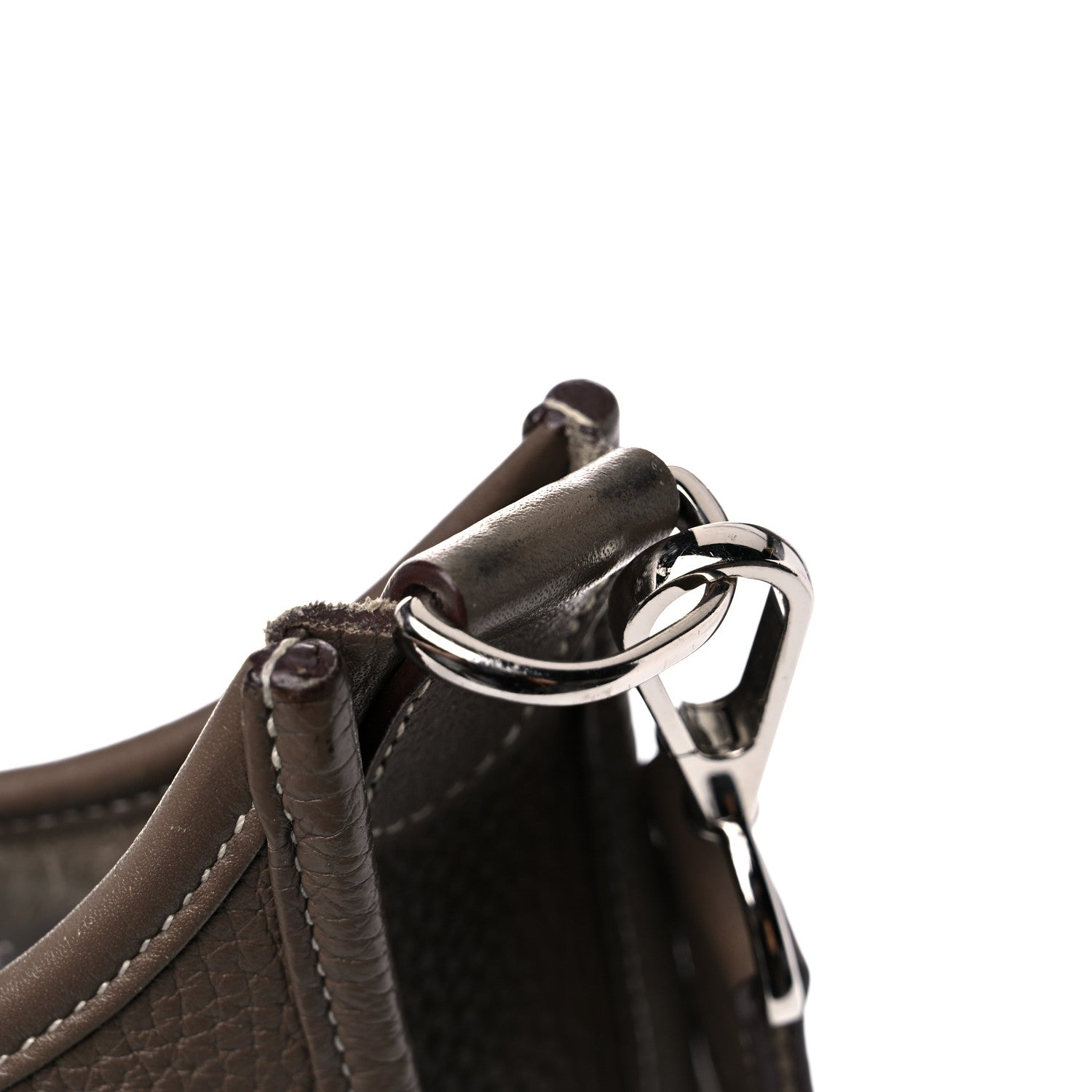 Hermes Taurillon Clemence Evelyne III PM Etoupe 17 of 20