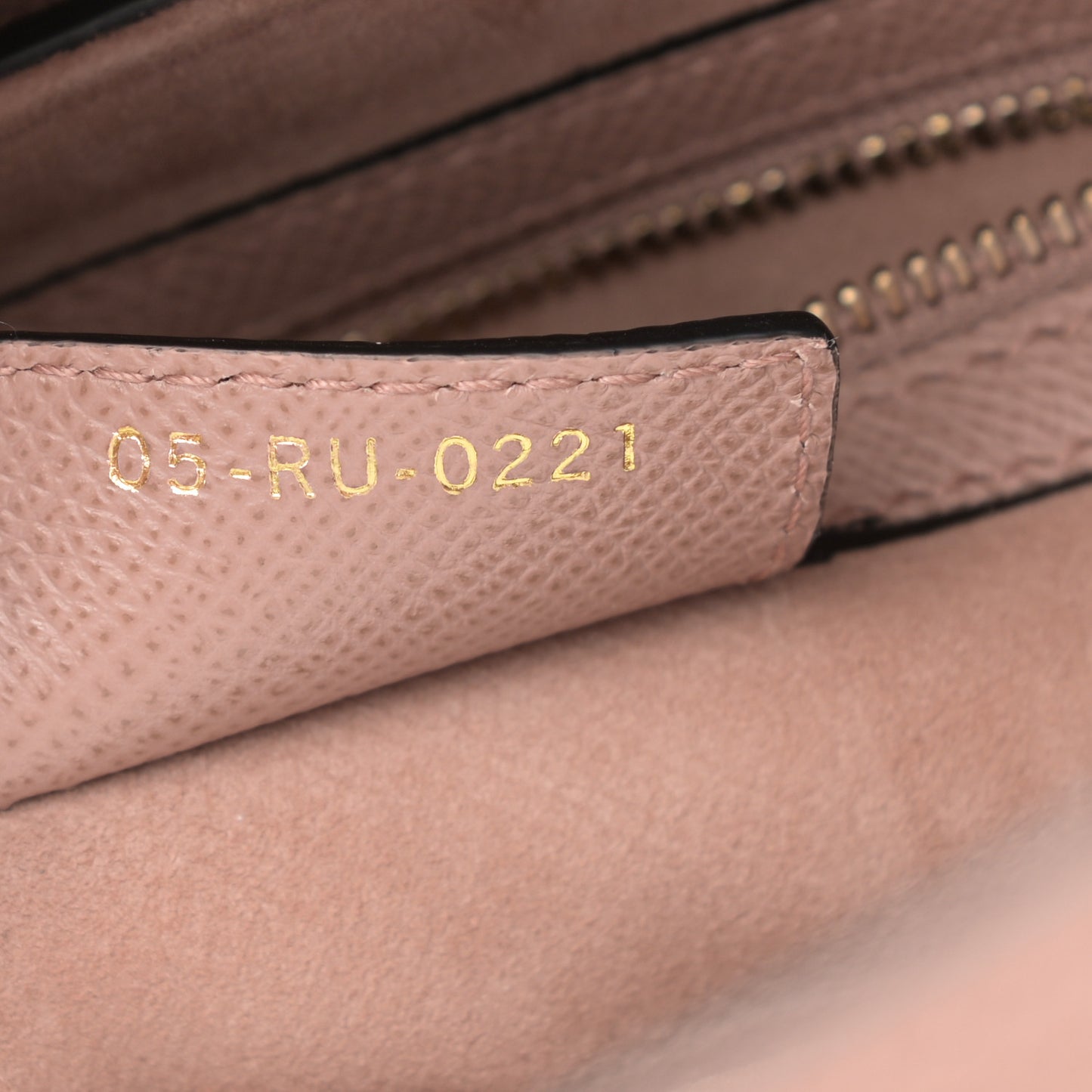 Grained Calfskin Saddle Bag Fard