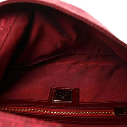 Fendi Zucchino Baguette Rosso 5 of 10