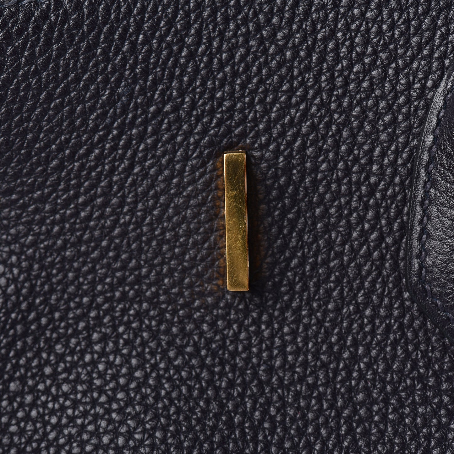 Togo Birkin 35 Bleu Indigo