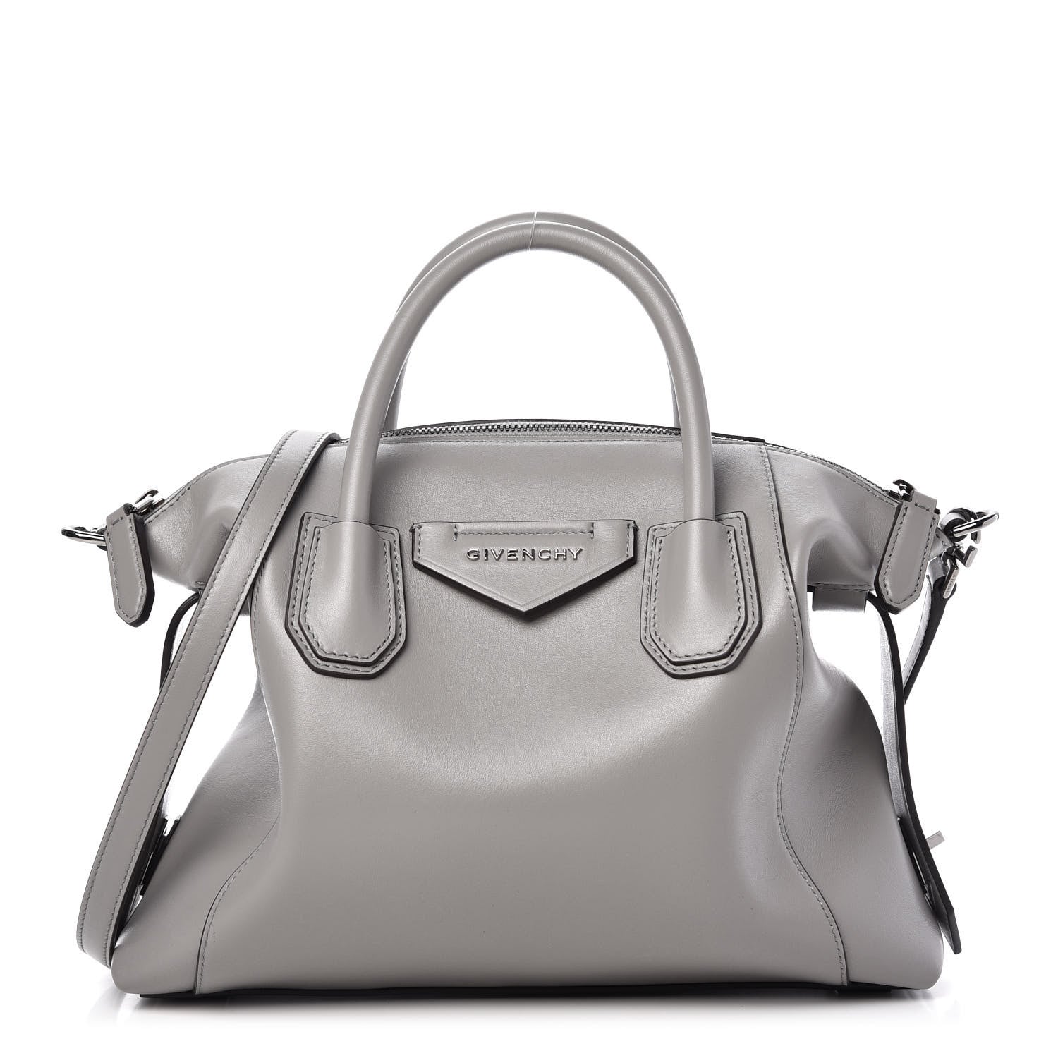 Givenchy Calfskin Small Soft Antigona Pearl Grey 1 of 8