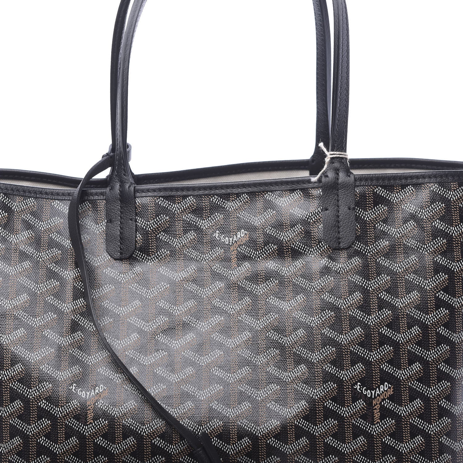Goyard Goyardine Saint Louis PM Black 9 of 11