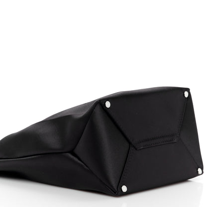 Alexander Wang Satin Lunch Bag Clutch Black 9 of 12
