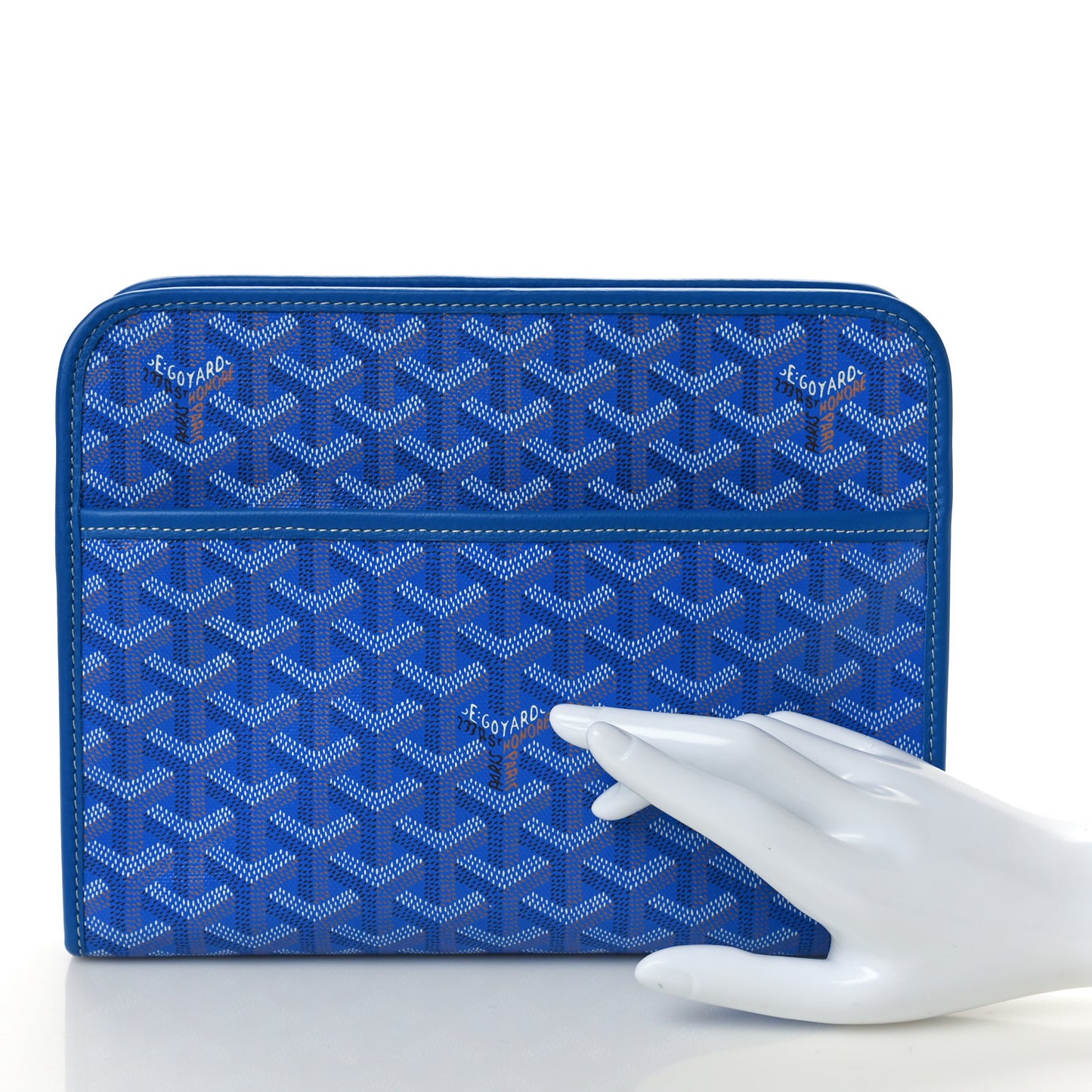Goyardine Jouvence Toiletry Pouch Sky Blue