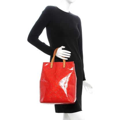 Louis Vuitton Vernis Reade MM Rouge 2 of 29