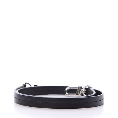 Louis Vuitton Calfskin Alma BB Shoulder Strap Black 2 of 2