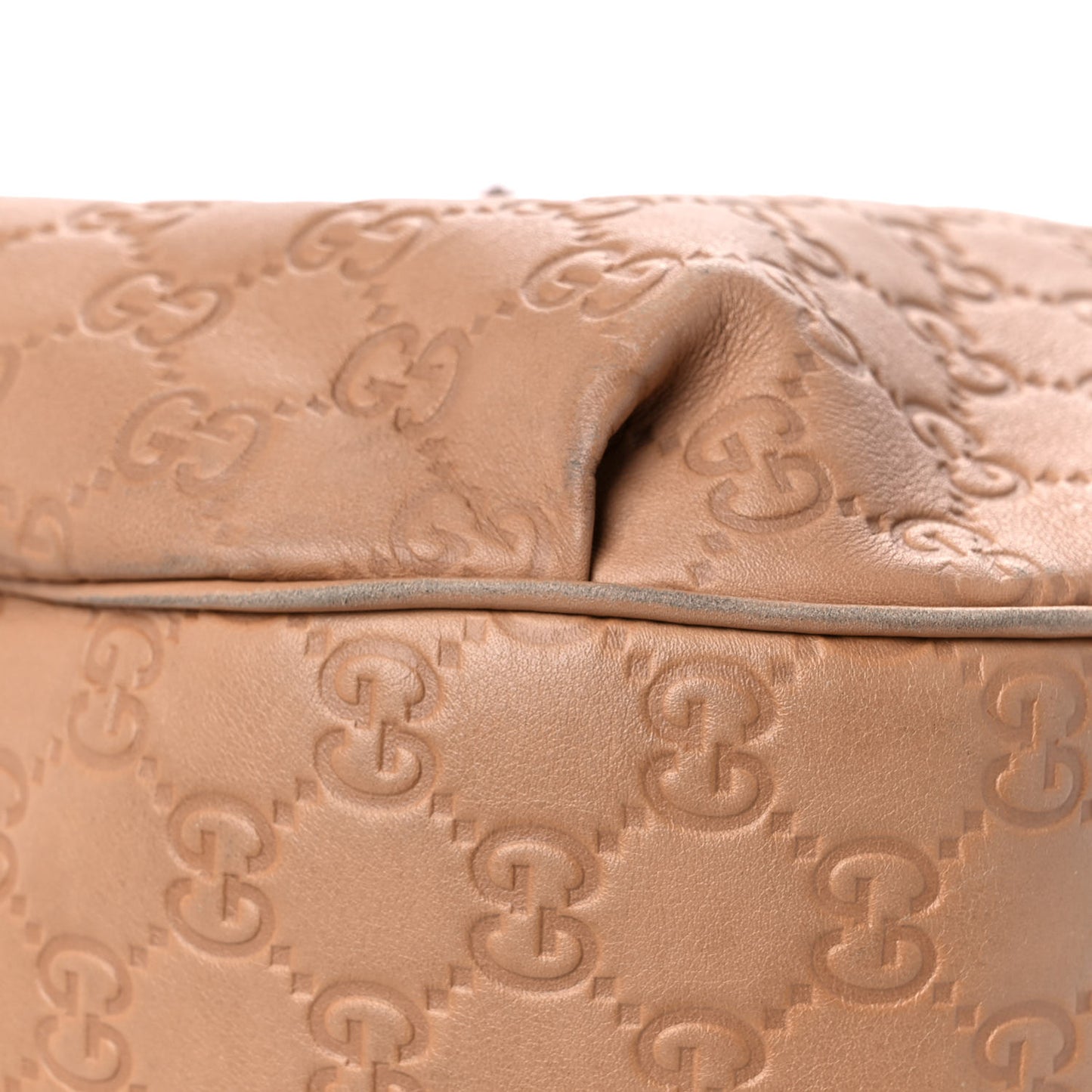 Soft Guccissima Medium Emily Hobo Camelia