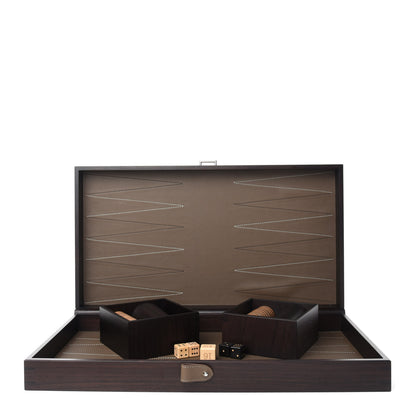 Hermes Java Palissander Wood Swift Taurillon Persepolis Backgammon Game Set 1 of 21