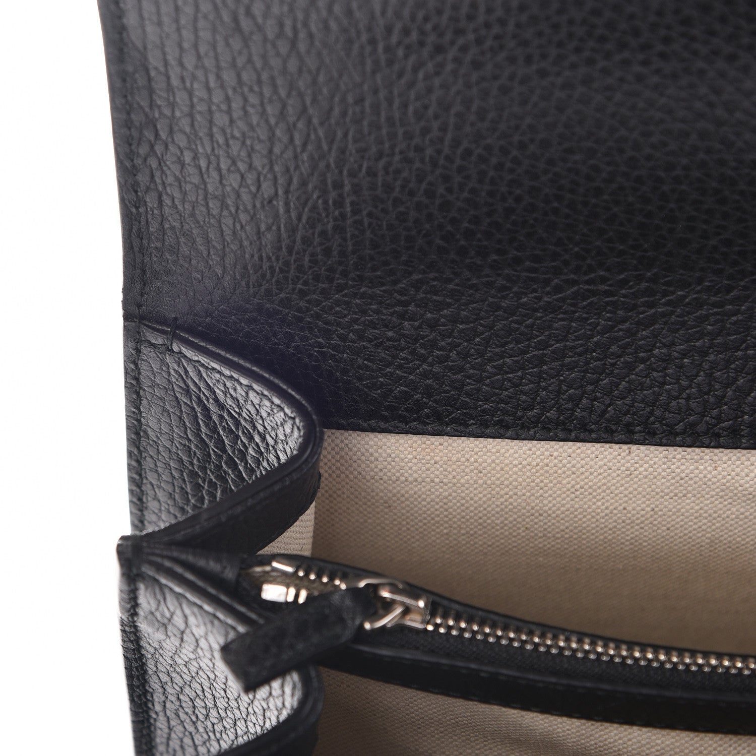 Gucci Pebbled Calfskin Small Dionysus Shoulder Bag Black 8 of 12