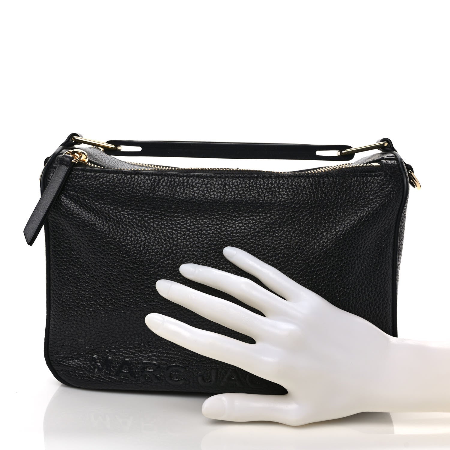Marc Jacobs Calfskin Soft Box 23 Shoulder Bag Black 2 of 8
