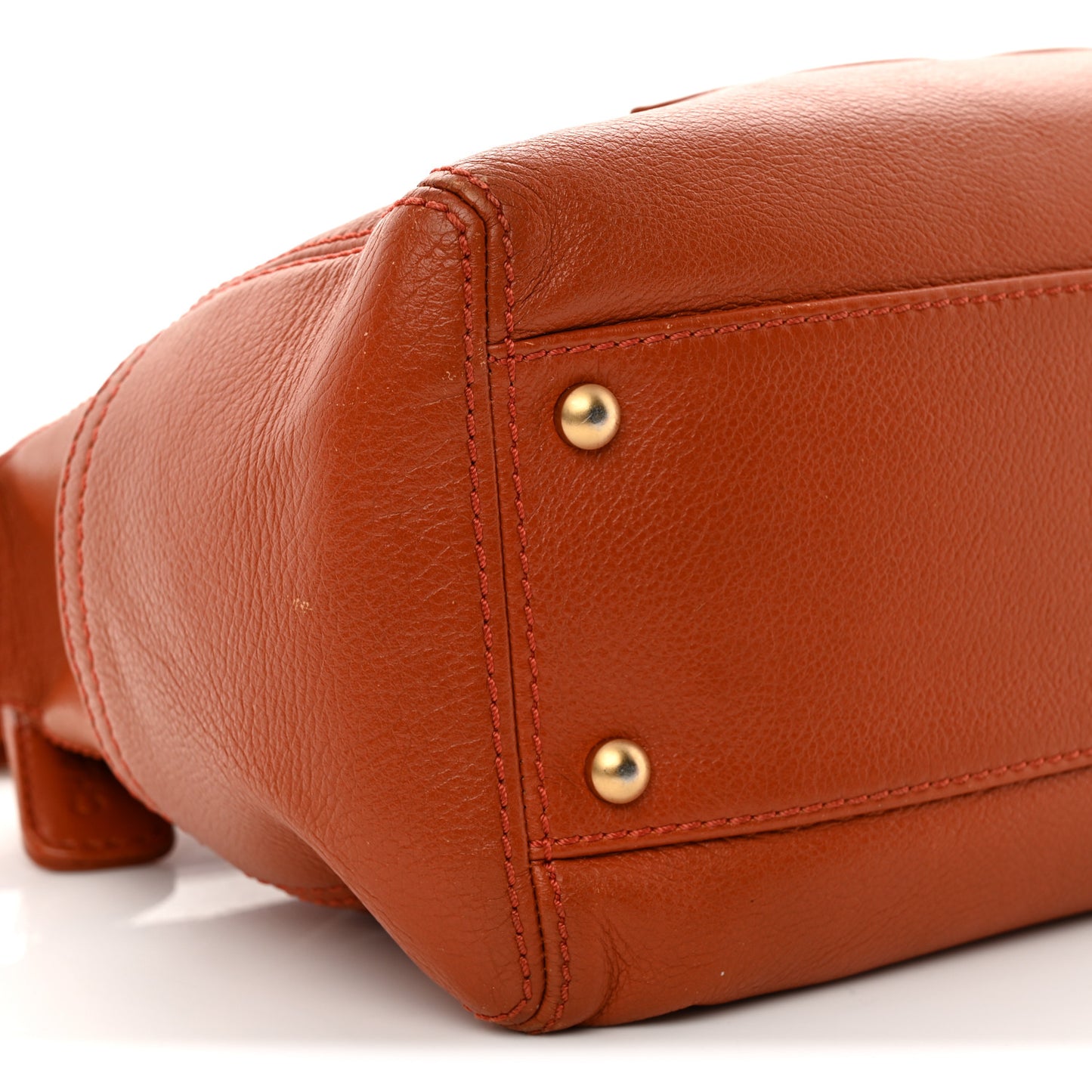 Calfskin Timeless CC Shoulder Bag Orange