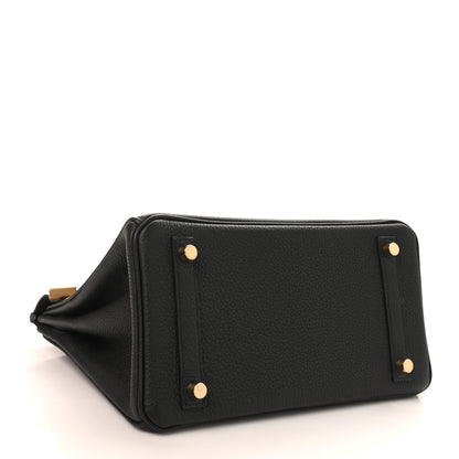 Hermes Togo Birkin 25 Black 4 of 11