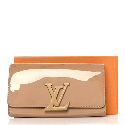 Louis Vuitton Patent Louise Clutch Nude 10 of 10