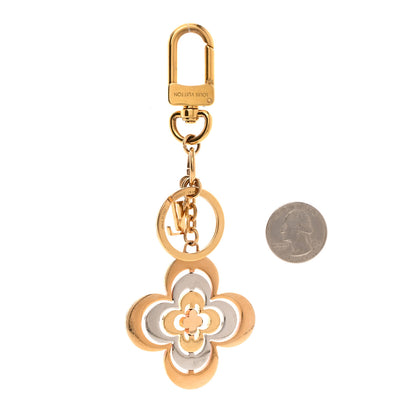 Louis Vuitton Bag Charm Key Holder Gold 2 of 4