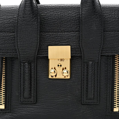 3.1 Phillip Lim Textured Calfskin Mini Pashli Satchel Black 8 of 16
