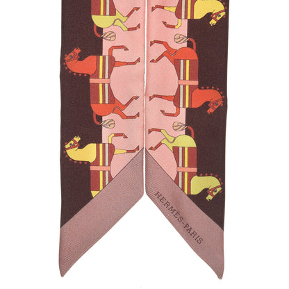 Hermes Silk Rocabar Twilly 3 of 4