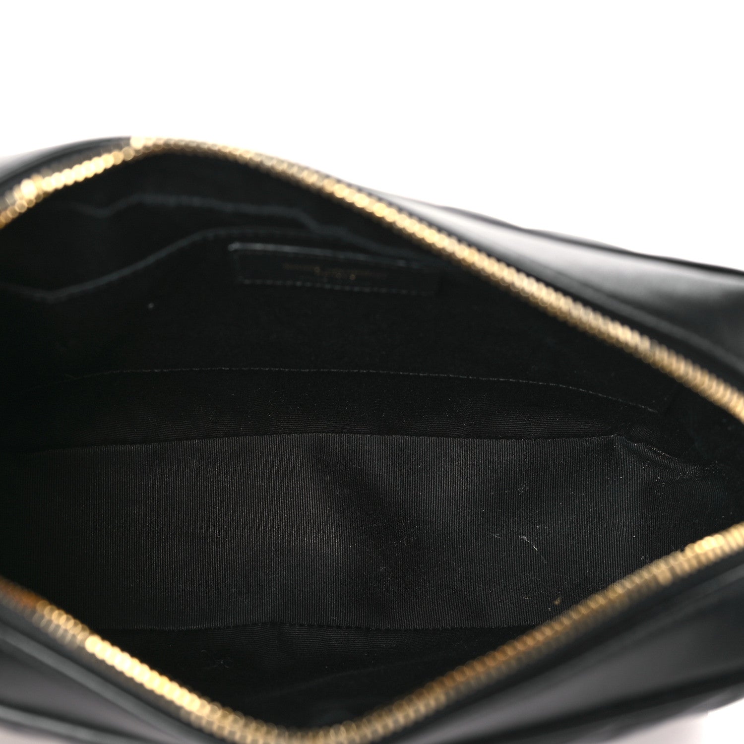 Saint Laurent Calfskin Matelasse Monogram Lou Camera Bag Black 5 of 9