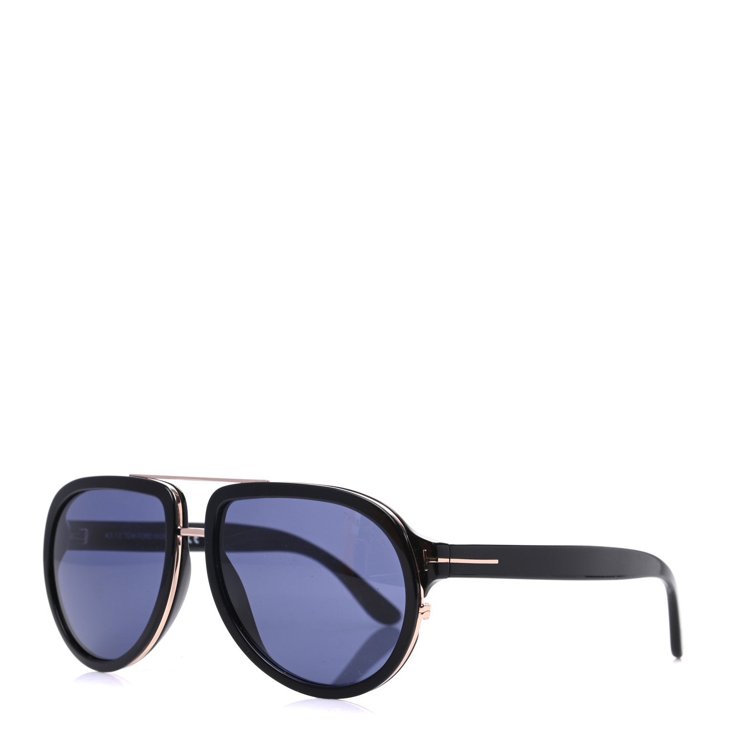 Tom Ford Geoffrey Aviator Sunglasses TF0779 Black Blue 1 of 7