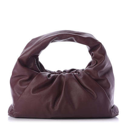 Bottega Veneta Smooth Butter Calfskin Small The Shoulder Pouch Dark Red 1 of 10
