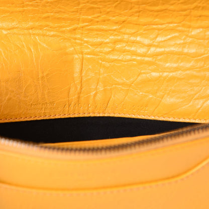 Balenciaga Agneau Giant Brass Wallet On Chain Jaune Miel 7 of 7