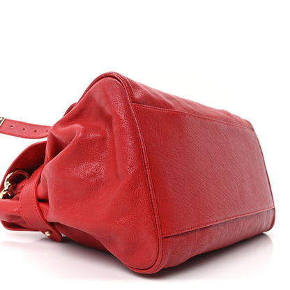 Mulberry Glossy Goatskin Medium Alexa Poppy Red 10 of 11