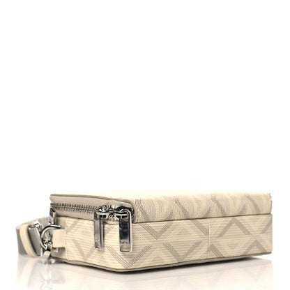 Christian Dior Coated Canvas CD Diamond Messenger Pouch Natural 4 of 11