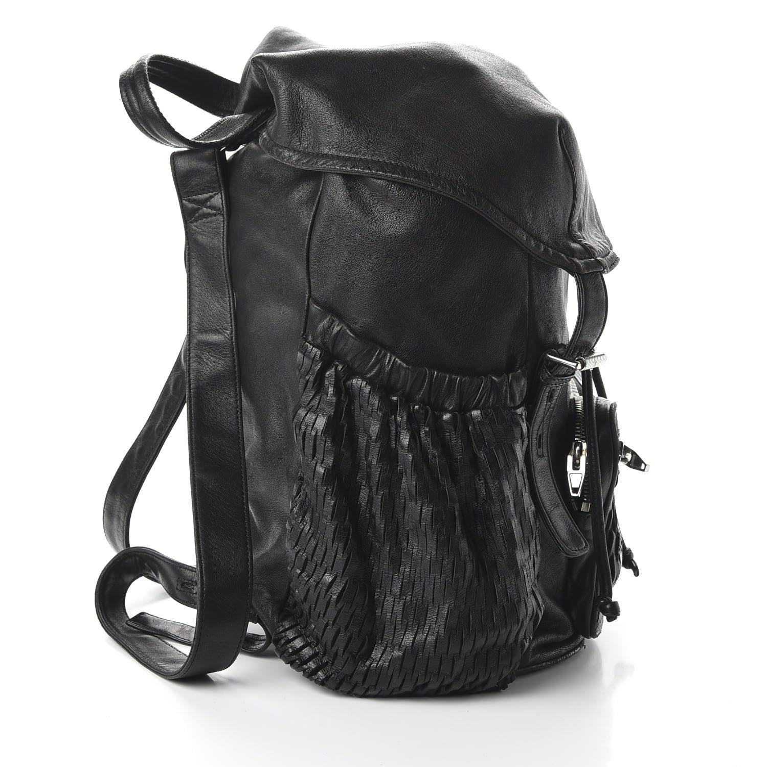 Alexander Wang Lambskin Backpack Bag Black 9 of 9