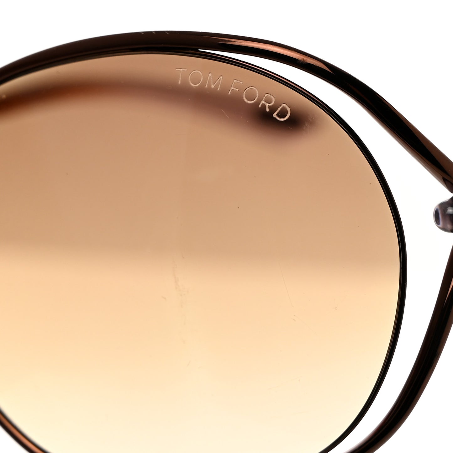 Carla Soft Square Sunglasses TF157 Dark Brown