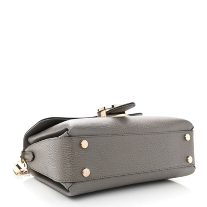 Gucci Dollar Calfskin Interlocking G Top Handle Shoulder Bag Loess 3 of 8