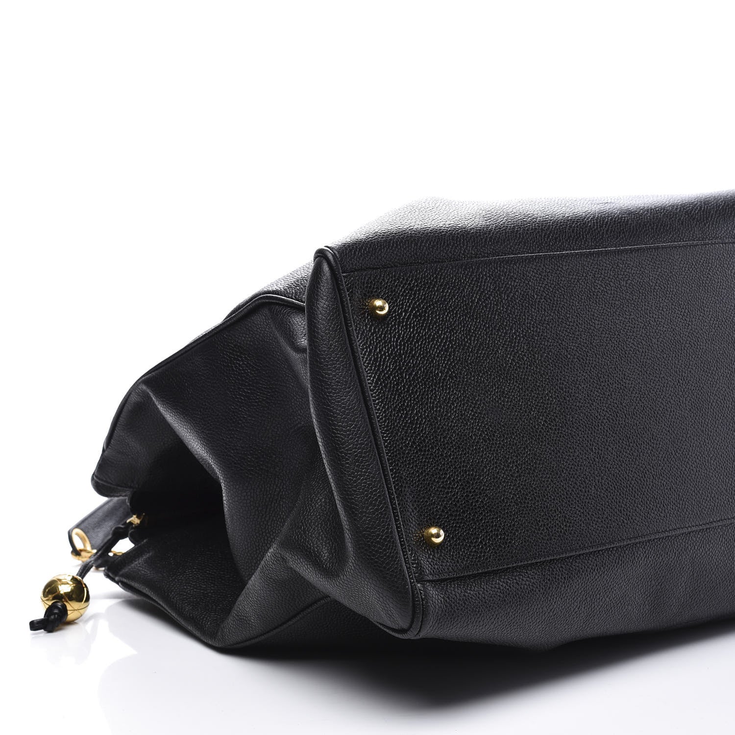 Chanel Caviar XL Weekender Bag Black 7 of 10