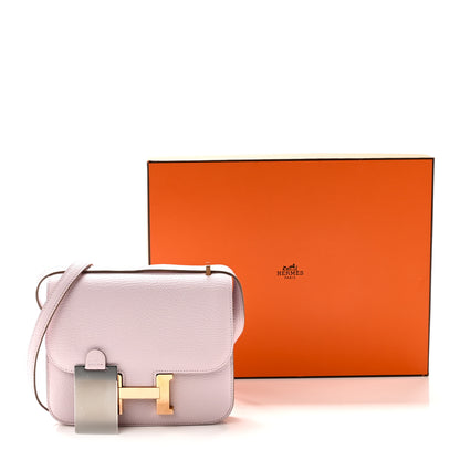 Hermes Chevre Mysore Constance 18 Mauve Pale 12 of 12