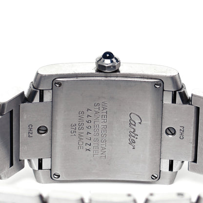 Cartier Stainless Steel 25mm Tank Francaise Quartz Watch 4 of 5