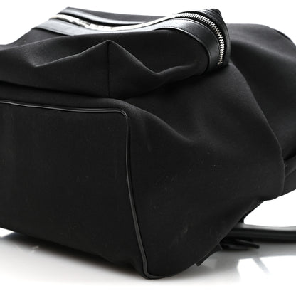 Saint Laurent Canvas Cit-E Backpack Black 10 of 11