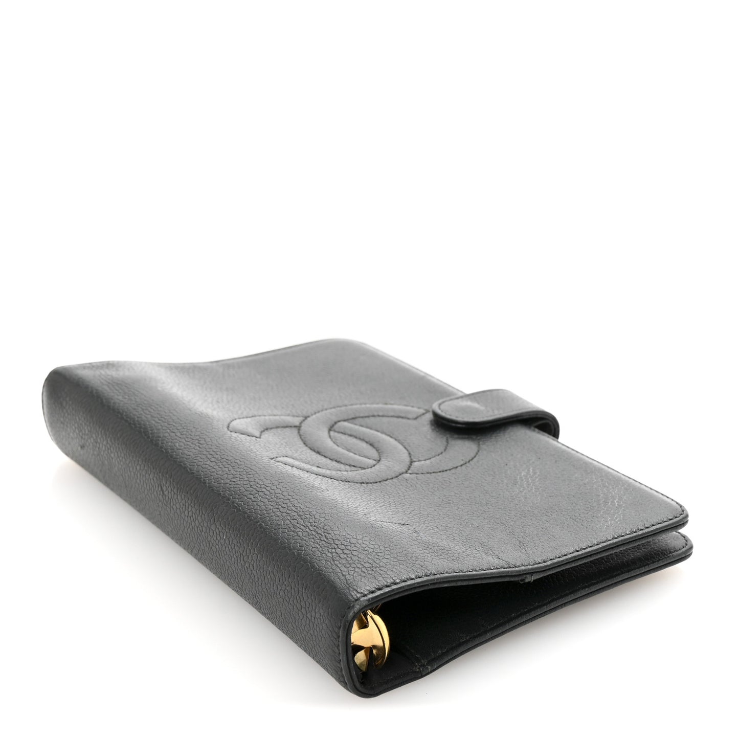 Caviar Timeless CC Ring Agenda Planner Black