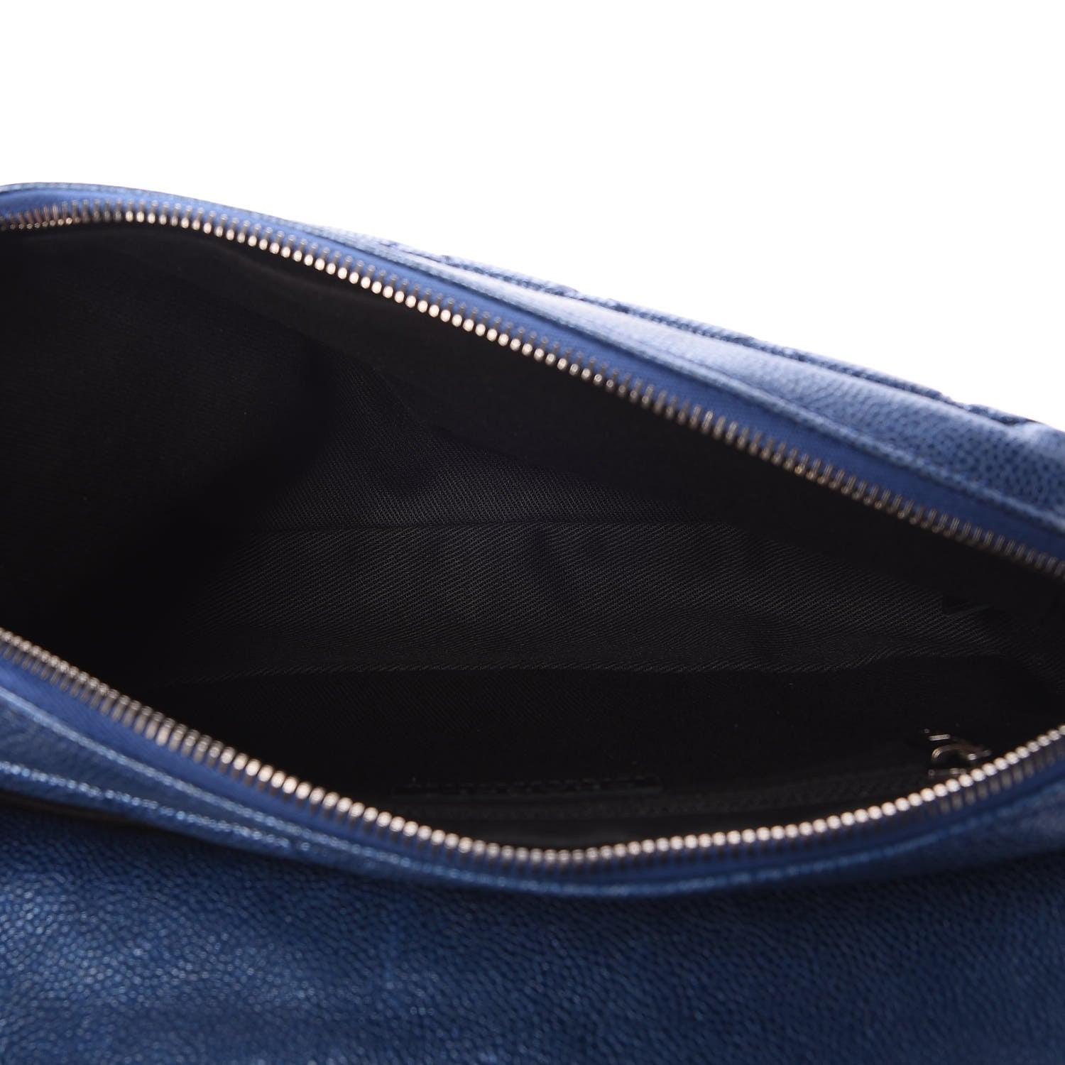 Chanel Iridescent Caviar Quilted Small Chic Flap Dark Blue 5 of 7