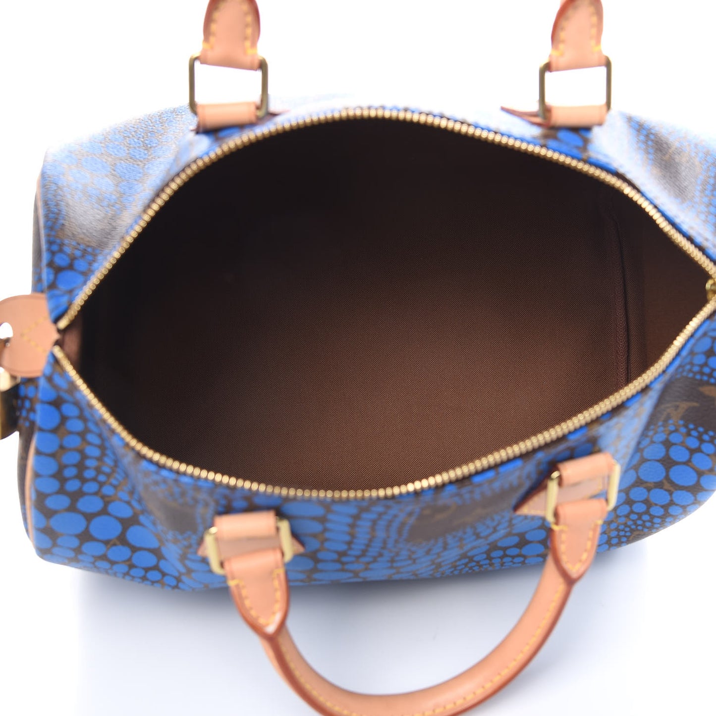 Monogram Kusama Town Speedy 30 Blue