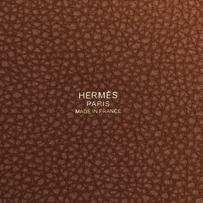 Hermes Taurillon Clemence Picotin Lock 22 MM Gold 5 of 12