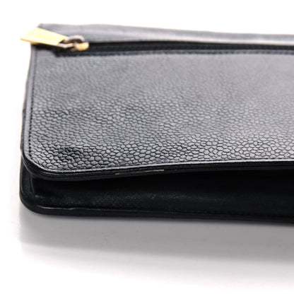 Chanel Caviar Timeless CC Wallet On Chain WOC Black 16 of 18