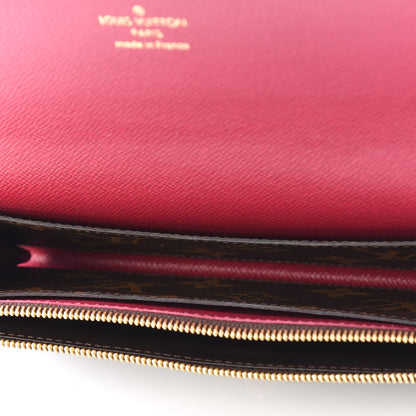 Louis Vuitton Monogram Emilie Wallet Fuchsia 4 of 10