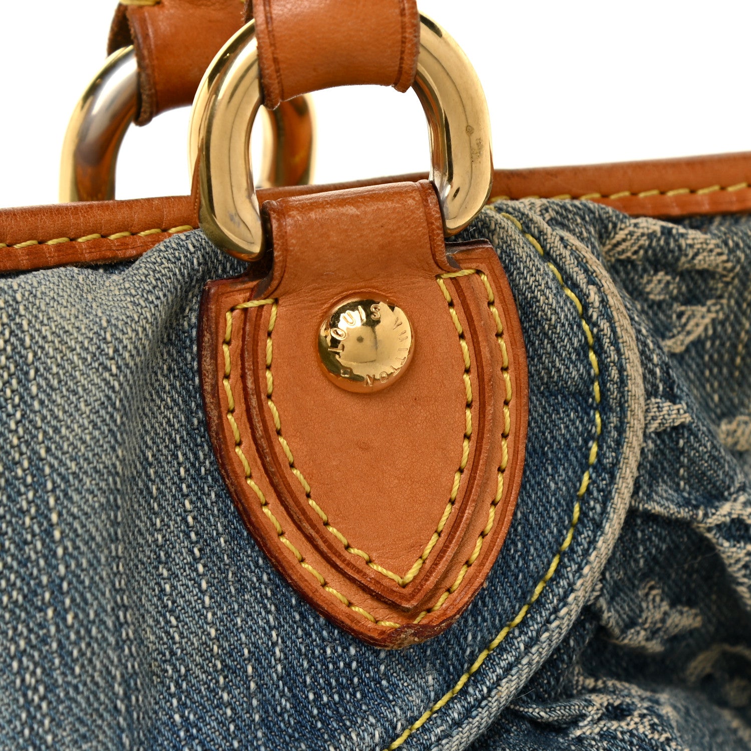 Louis Vuitton Denim Neo Cabby GM Blue 20 of 30
