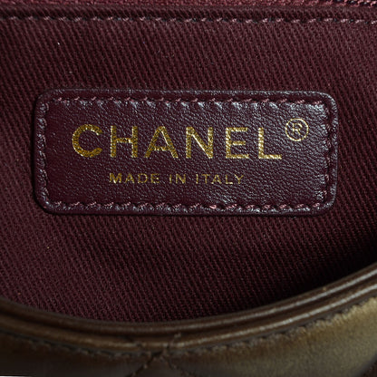 Chanel Calfskin Into The Fringe Hobo Brown 6 of 9
