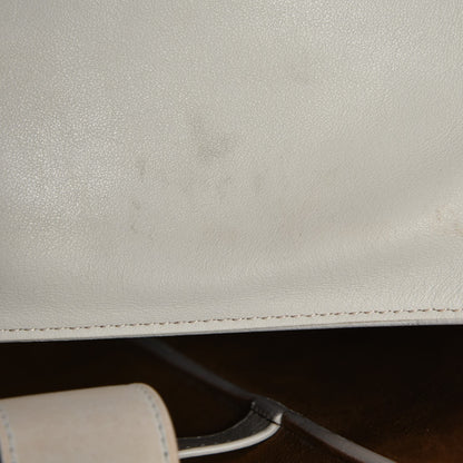 Tom Ford Calfskin Tubo Horizontal Tote Chalk 11 of 17