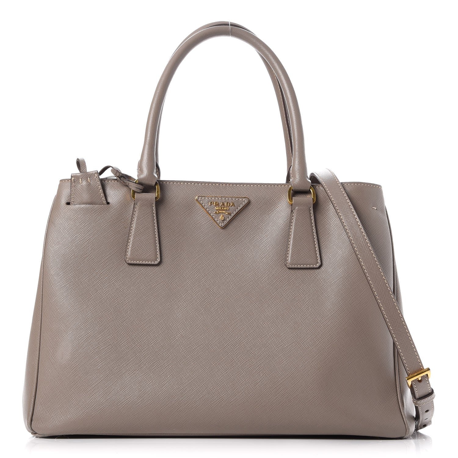 Prada Saffiano Lux Medium Tote Argilla 1 of 18