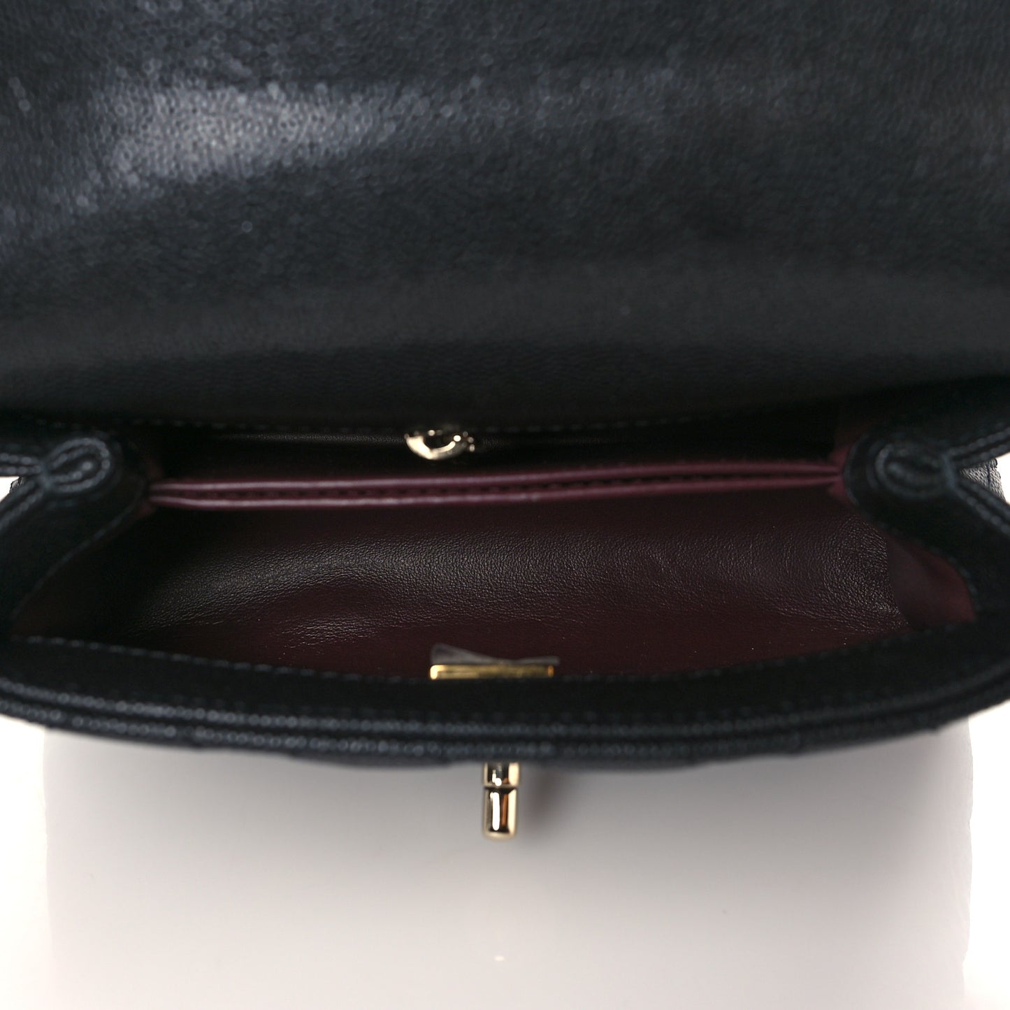 Caviar Quilted Extra Mini Coco Handle Flap Black