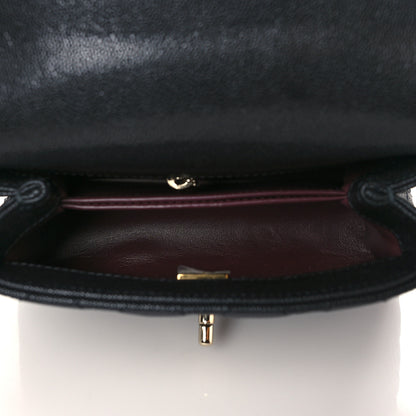 Chanel Caviar Quilted Extra Mini Coco Handle Flap Black 5 of 11