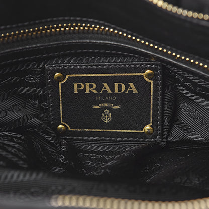 Prada Tessuto Nylon Gaufre Shopping Satchel Black 6 of 18
