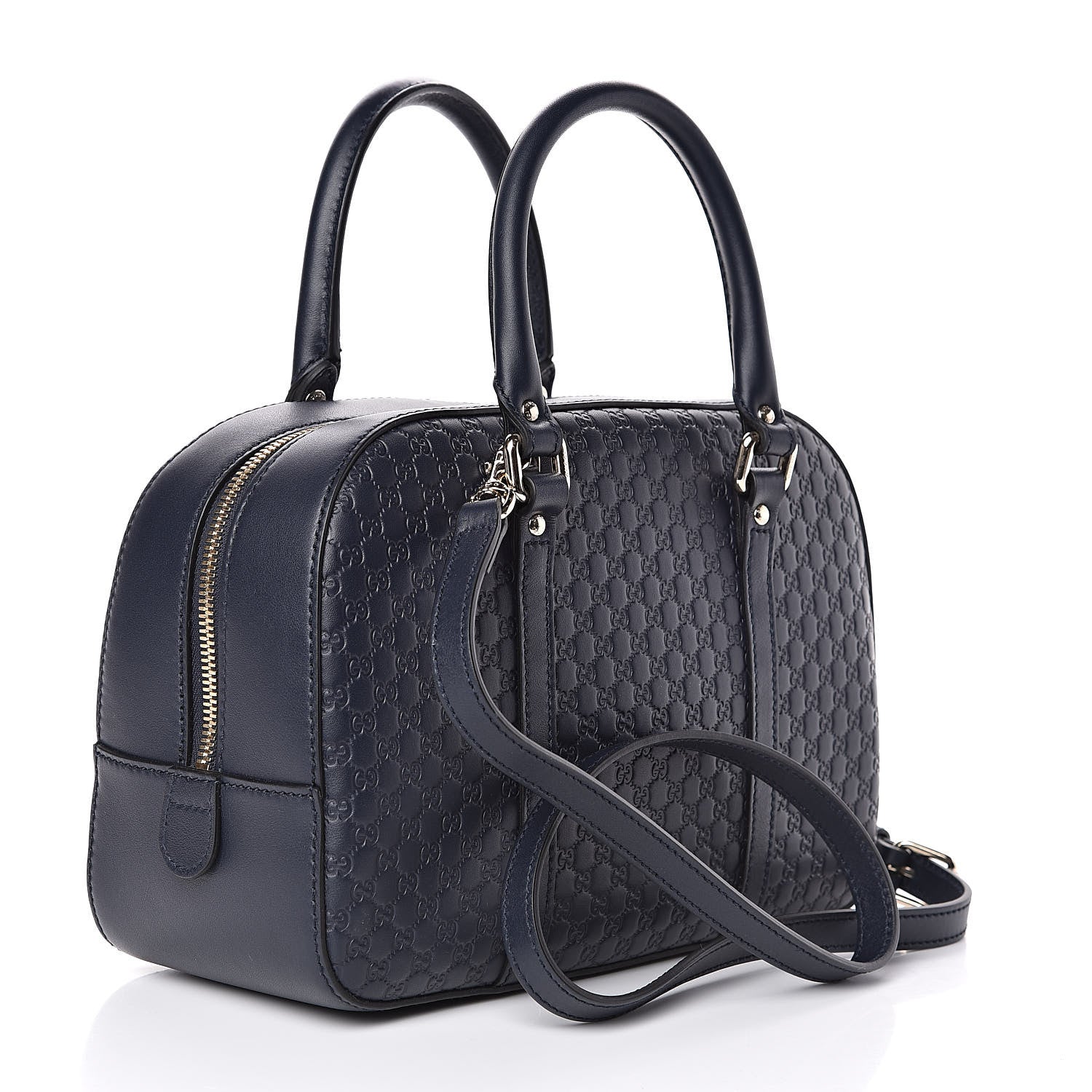 Gucci Microguccissima Medium Crossbody Bag Blue 3 of 12