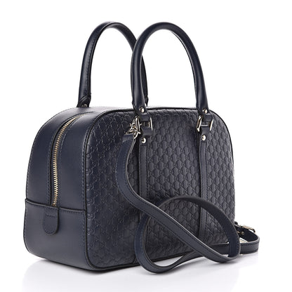 Gucci Microguccissima Medium Crossbody Bag Blue 3 of 12