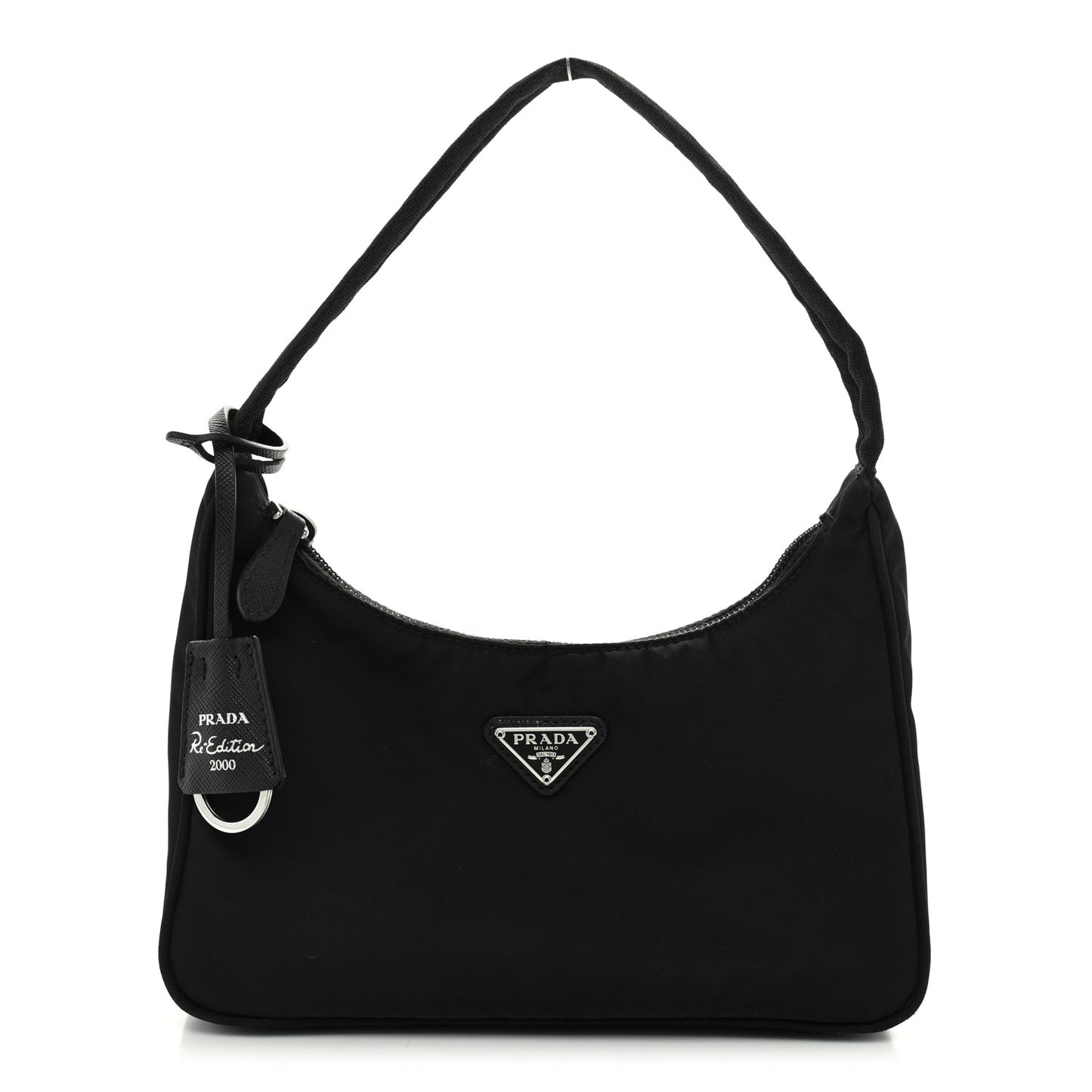 Tessuto Nylon Mini Re-Edition 2000 Bag Black