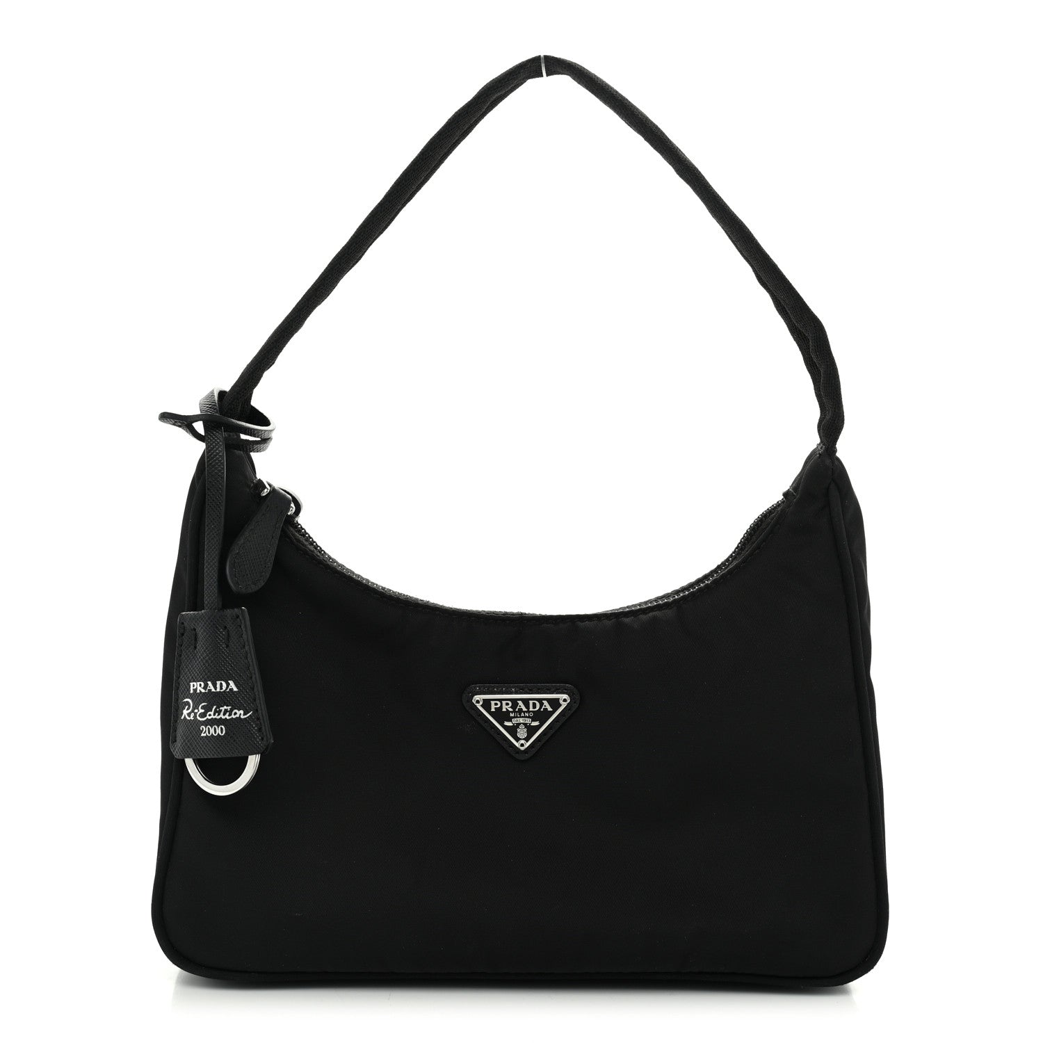 Prada Tessuto Nylon Mini Re-Edition 2000 Bag Black 1 of 11